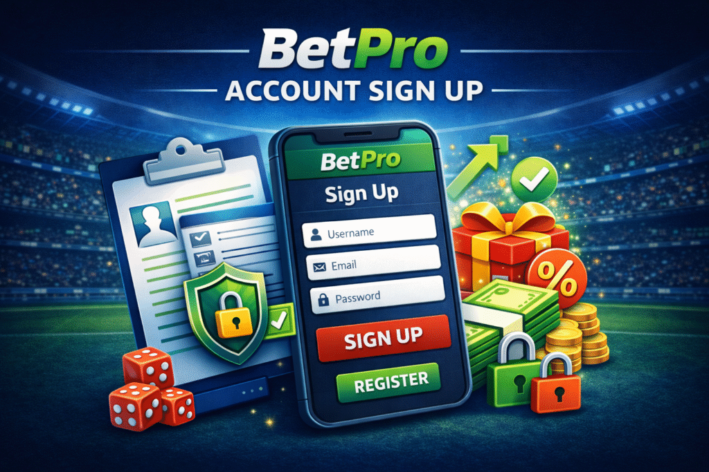 BetPro Account Sign Up